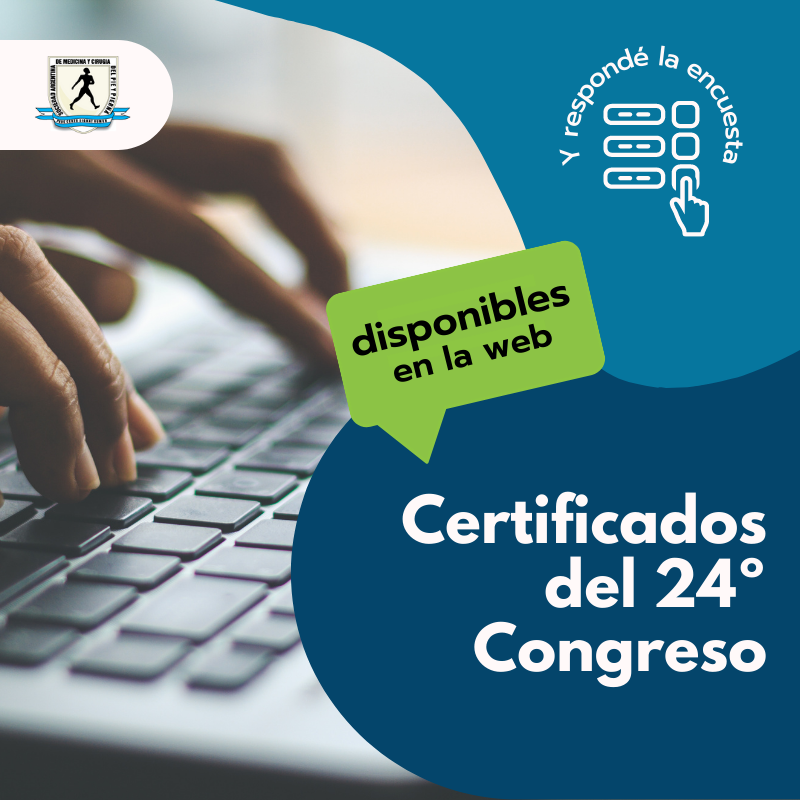 Certificados del 24º Congreso SAMeCiPP